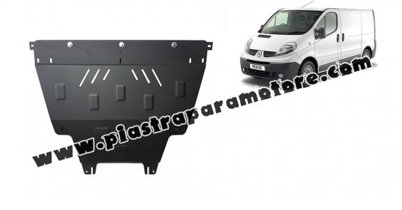 Piastra paramotore di acciaio Renault Trafic 2