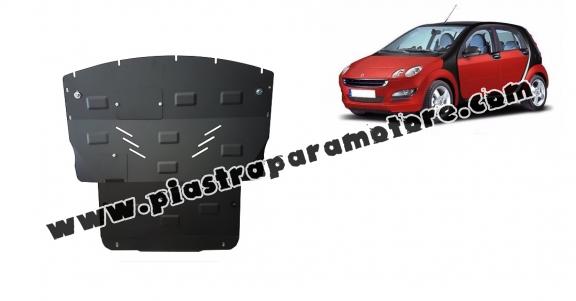 Piastra paramotore di acciaio Smart ForFour petrol