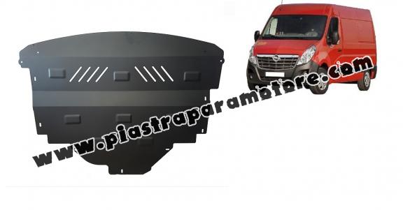 Piastra paramotore di acciaio Opel Movano B 