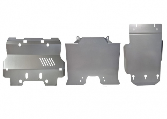Piastra paramotore di acciaio Toyota Land Cruiser - pacchetto promozionale alluminio