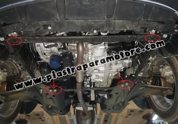 Piastra paramotore di acciaio Opel Crossland X