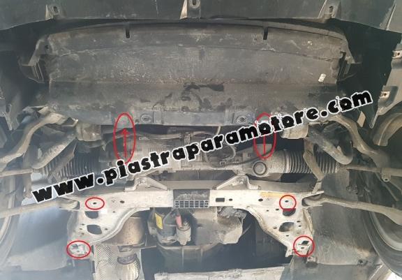 Piastra paramotore di acciaio BMW Seria 1 E81/E87/E82