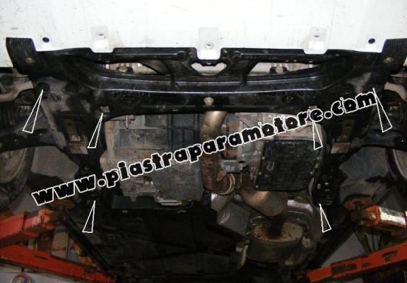 Piastra paramotore di acciaio Mercedes A-Class W169