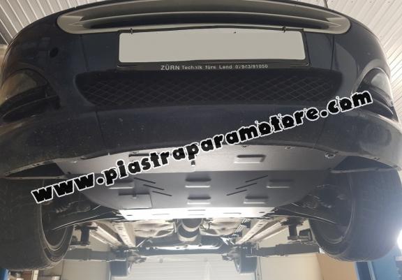 Piastra paramotore di acciaio Smart ForFour petrol
