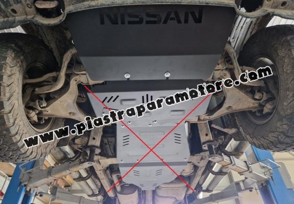 Protezione di acciaio per il radiatore Nissan Navara D40