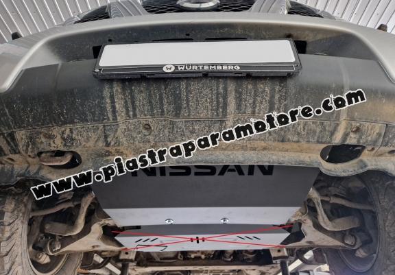 Protezione di acciaio per il radiatore Nissan Navara D40