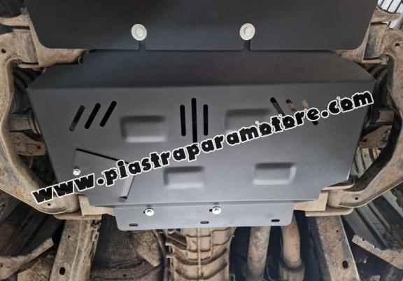 Piastra paramotore di acciaio Nissan Navara D40