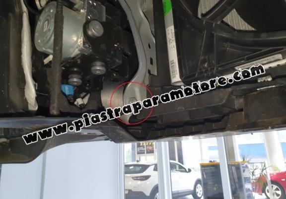 Piastra paramotore di acciaio Opel Mokka B