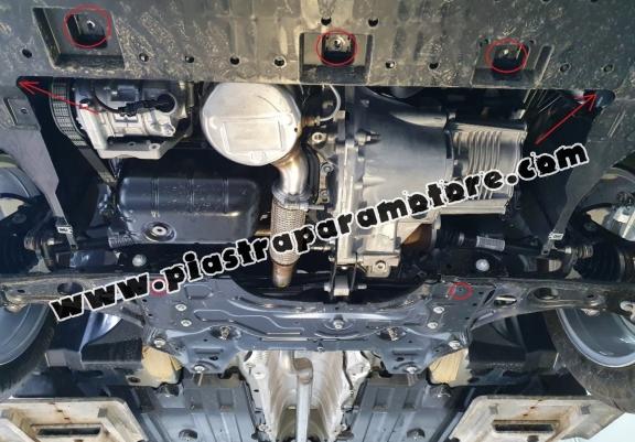 Piastra paramotore di acciaio Opel Mokka B