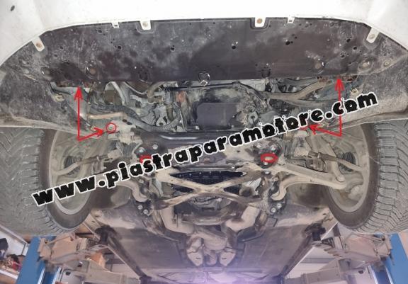 Piastra paramotore di acciaio Audi A4  B9