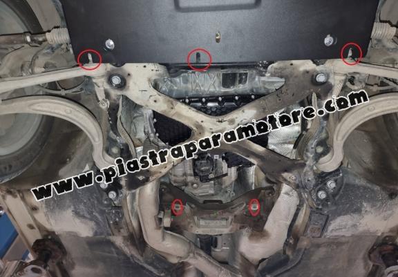 Protezione di acciaio per il cambio Audi A4 B9