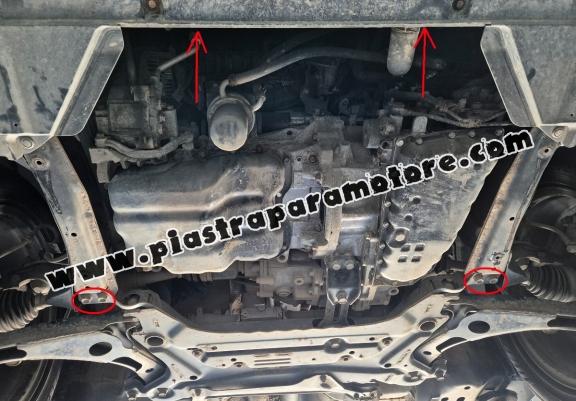 Piastra paramotore di acciaio Mitsubishi Eclipse Cross