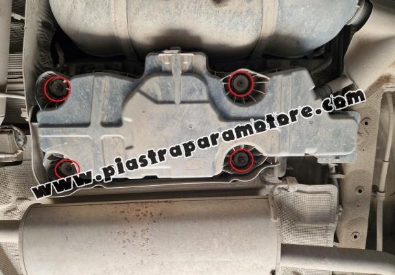 Protezione di acciaio per il AdBlue Toyota Proace Max - P1001282