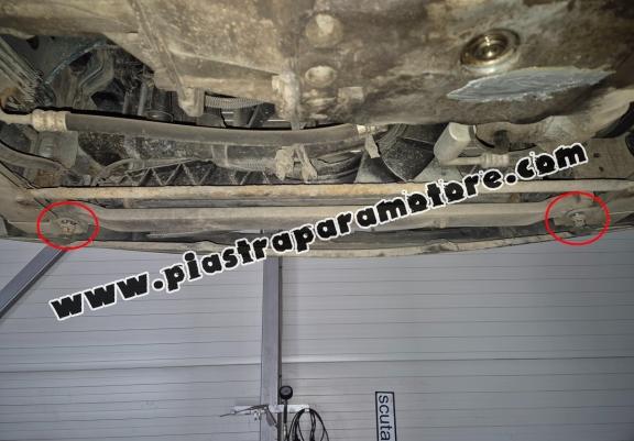 Piastra paramotore di acciaio Renault Espace 4