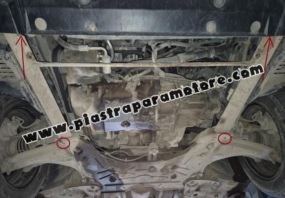 Piastra paramotore di acciaio Renault Espace 4