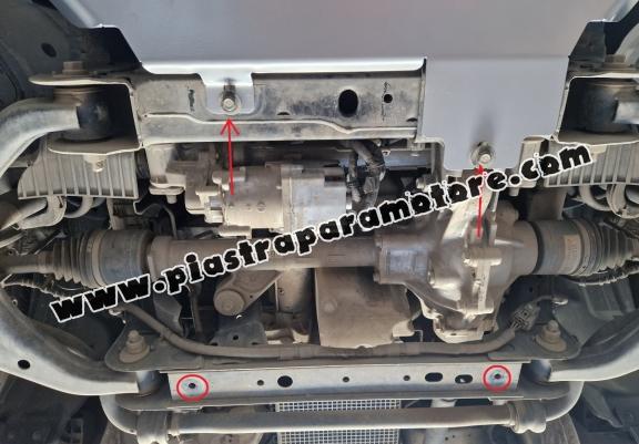 Piastra paramotore di acciaio Ford Ranger
