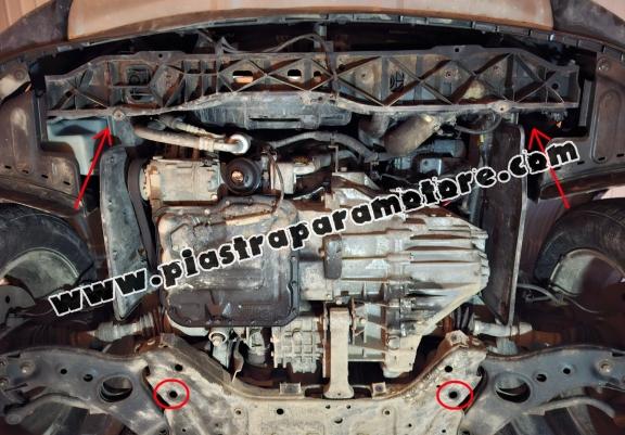 Piastra paramotore di acciaio Kia Sorento XM