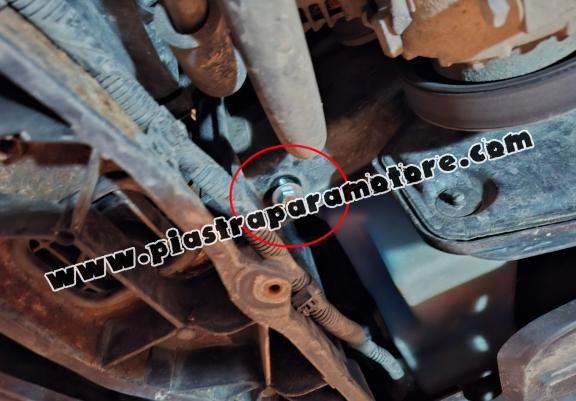 Piastra paramotore di acciaio Kia Sorento XM