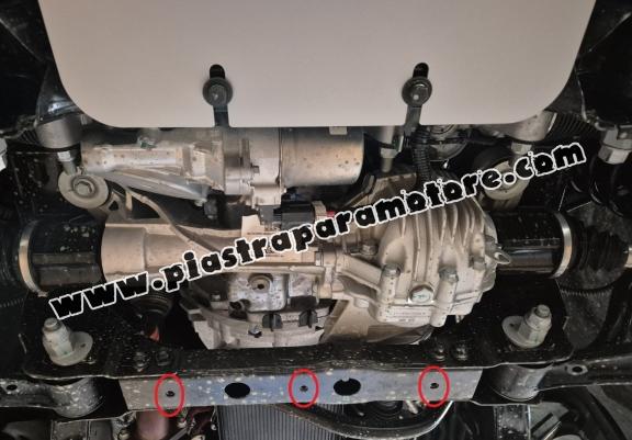 Piastra paramotore di alluminio Baic Beijing BJ60