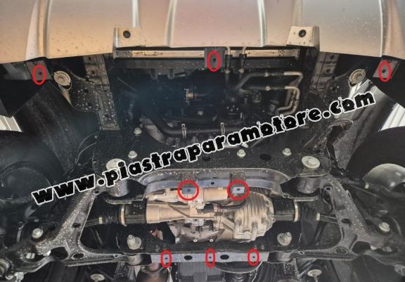 Piastra paramotore di alluminio Baic Beijing BJ60