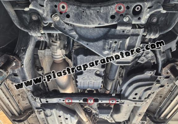 Protezione di alluminio  per il cambio Toyota Land Cruiser 250