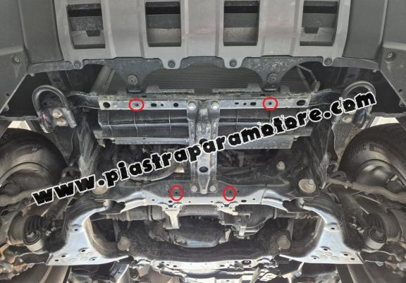 Protezione di alluminio per il radiatore Toyota Land Cruiser 250