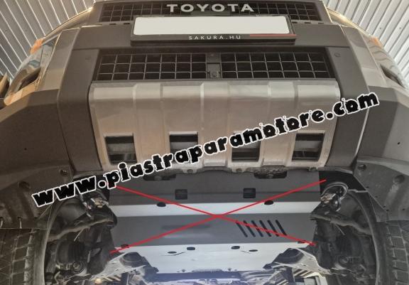 Piastra paramotore di acciaio Toyota Land Cruiser 250