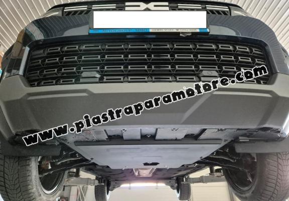 Piastra paramotore di acciaio Dacia Duster - 4x2