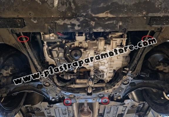 Piastra paramotore di acciaio Renault Captur