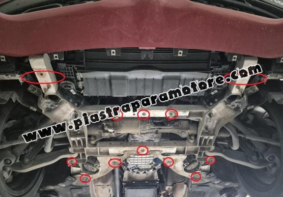 Piastra paramotore di acciaio Alfa Romeo Stelvio