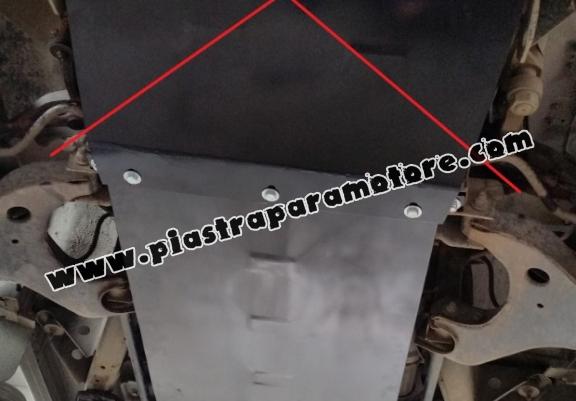 Protezione di acciaio per il cambio Nissan Navara D22