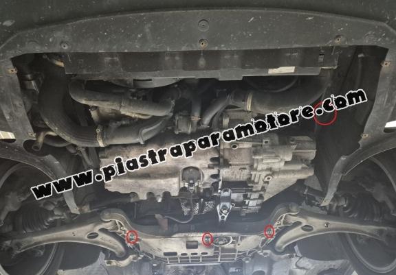 Piastra paramotore di acciaio Volkswagen Sharan - Webasto