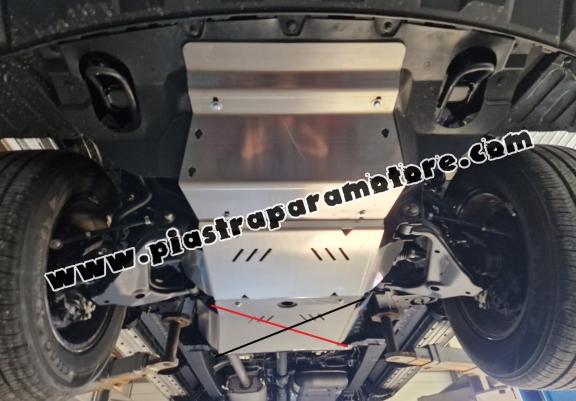 Piastra paramotore di Alluminio Evo Cross 4