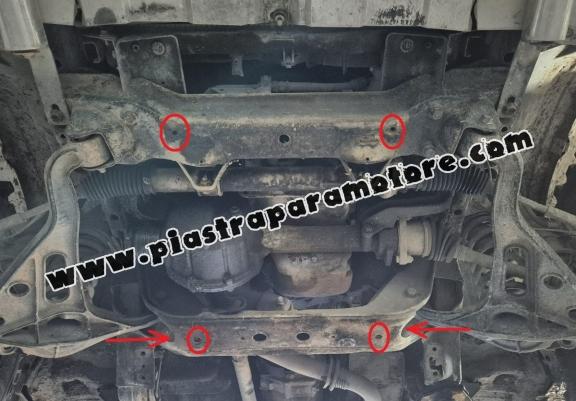 Piastra paramotore di acciaio Suzuki Grand Vitara