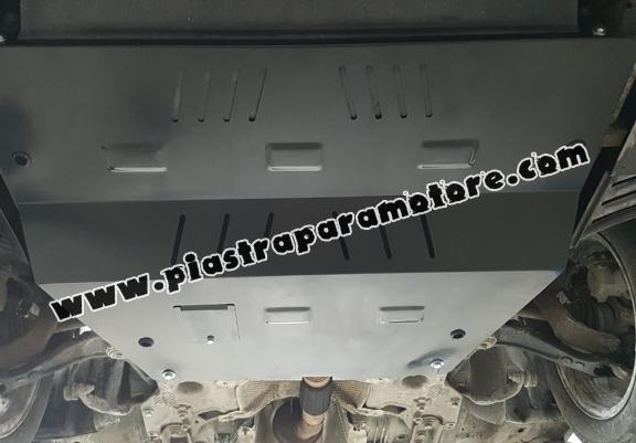 Piastra paramotore di acciaio Peugeot 407