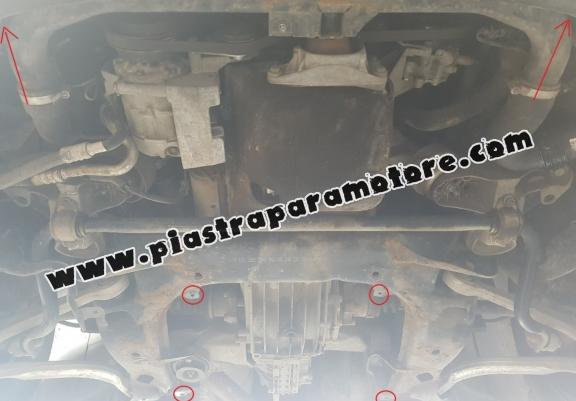 Piastra paramotore di acciaio VW Passat B5