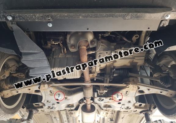 Piastra paramotore di acciaio Fiat Punto 