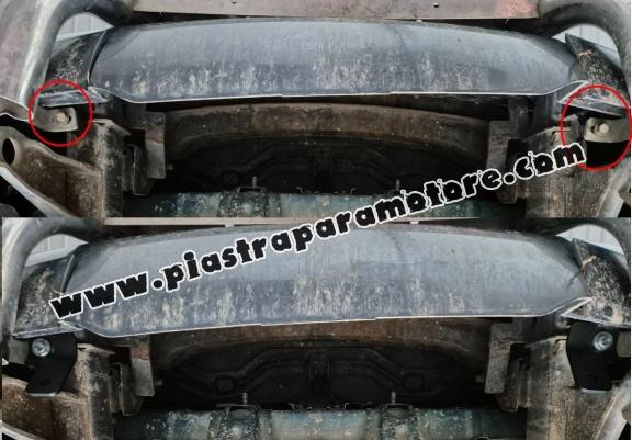 Piastra paramotore di acciaio Hyundai Terracan