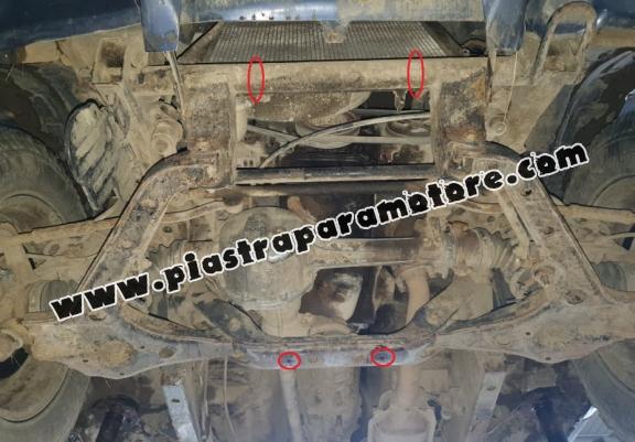 Piastra paramotore di acciaio Suzuki X90