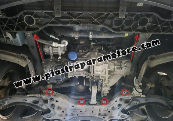 Piastra paramotore di acciaio Hyundai Tucson