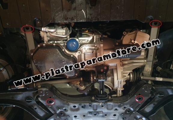 Piastra paramotore di acciaio Kia Picanto