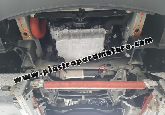 Piastra paramotore di acciaio Mercedes Sprinter-RWD