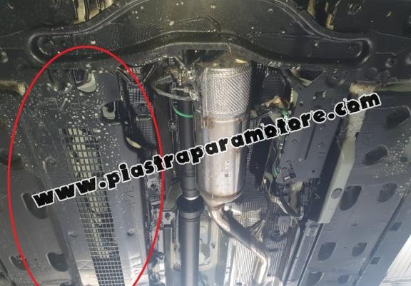 Protezione di acciaio per il EGR, system STOP&GO Dacia Duster