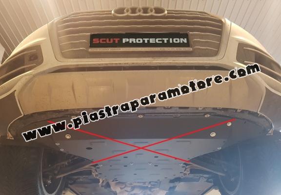 Protezione di acciaio per il cambio Porsche Cayenne