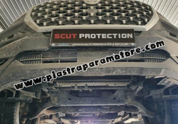 Protezione di acciaio per il cambio SsangYong Rexton