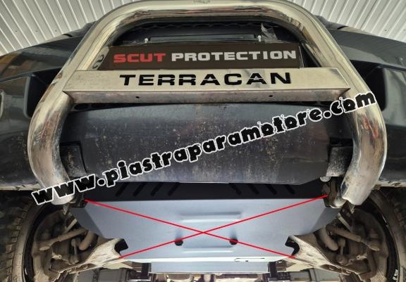 Protezione di acciaio per il cambio Hyundai Terracan