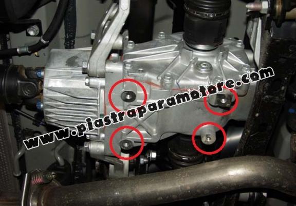 Protezione di acciaio per il differenziale  Toyota RAV 4