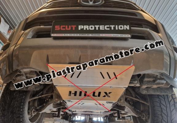 Protezione di alluminio  per il cambio Toyota Hilux Invincible