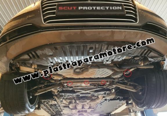 Protezione di acciaio per il cambio Audi A8