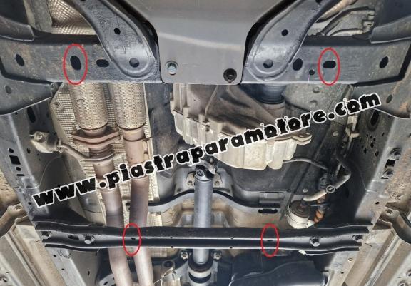 Protezione per la ripartitore Ford Ranger Raptor - Alluminio